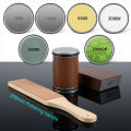 Rolling Knife Sharpener Magnetic Knife Holder Diamond Sharpening Stone With 15 and 20 Degrees Angle Roller Kitchen Accessory Set. 