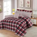 7 PC comforter sets 100% pure cotton  king size. 