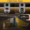 Wifi Double Lens Indoor CCTV security Camera. 