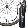 Ctrepower Tyre Air bottle Tire Booster With Valve Gas Cylinder With Clear Pressure Gauge For Bike Vacuum Tubeless Tire MTB Road. 