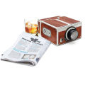 DIY 3D Projector Cardboard Mini Smartphone Projector Light Novelty Adjustable Mobile Phone Projector Portable Cinema. 