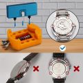 3pcs Watch Battery Replacement Kit Watch Wrench Back Remover Watch Case Rear Cover Opener And Tweezers Set. 