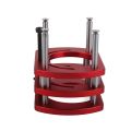 Router Table Lift System Aluminum Alloy Router Lift Base High Strength Stainless Steel Support Rod for Small Trimming Machines.