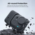 For Insta360 GO Ultra Silicone Case for Insta 360 Ultra Action Camera Protective Cover With Lens Protection Film Accessories. 