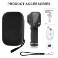 UWEI Infrared Thermal Imager Handheld Thermal Imaging Camera USB Rechargeable 8GB Card Color Display 0.01-1 Emissivity Carry Box. 