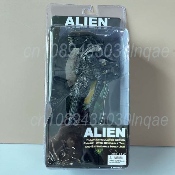 NECA%20Figure%20Xenomorph%20Warrior%20Alien%20vs%20Predator%20AVP%20Series%20Big%20Chap%20Alien%20Ultimate%2040th%20Anniversary%20Egg%20Facehugger%20Action%20Figure%20-%20Image%205