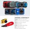 JJC Floating Strap Waterproof Camera Float Underwater Wrist Strap for Olympus Tough TG-7 TG-6 TG5 Kodak Pixpro WPZ2 Pentax WG-90. 