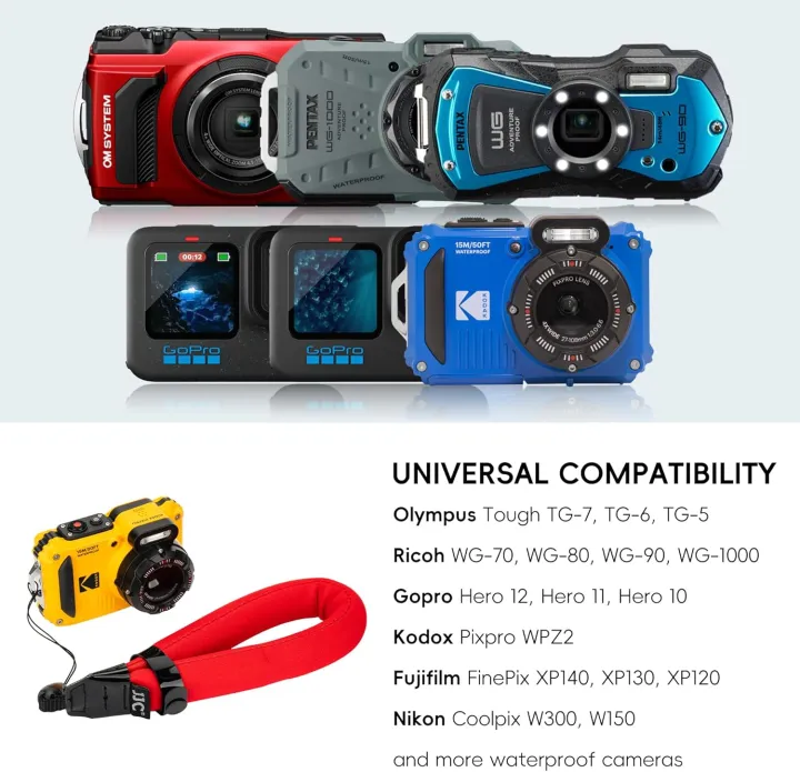 JJC%20Floating%20Strap%20Waterproof%20Camera%20Float%20Underwater%20Wrist%20Strap%20for%20Olympus%20Tough%20TG-7%20TG-6%20TG5%20Kodak%20Pixpro%20WPZ2%20Pentax%20WG-90%20-%20Image%204
