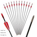 Archery Recurve Bow with 5 pcs Arrows | Take-Down Straight Draw For Beginner Shooting Practice. 