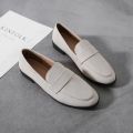 Spring Autumn Ladies New Small Leather Shoes Vintage Versatile Loafers British Style Fashion Anti Slip Shoes Casual Women's Flat.