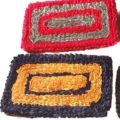 Papisi  5 pcs ,Cloth Normal Carpet,All Purpose budget friendly Indoor & Outdoor Door Mats. 