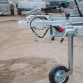 Universal Trailer Coupling Hitch 50mm Pressed Steel For Unbraked Trailers Upto 750kg Trailer Hitch Towing Coupler Mount. 