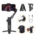 AOCHUAN Gimbal Stabilizer 3-Axis Smart X Pro Professional for Smartphone Wireless Charging OLED Display LED Light Focus Wheel. 