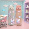780ml 3D Unicorn-Patterned Water Cup: High-Definition Stereo Print, Lightweight Durable, Great for Kids & Adults, PVC-Free.
