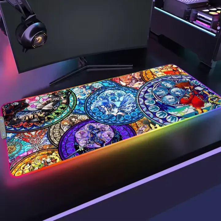 K-Kingdom%20Hearts%20For%20Rgb%20Mouse%20Pad%20Xxl%20Steelseries%20Laptop%20Mat%20Gaming%20Mousepad%20Backlit%20Keyboard%20-%20Image%205