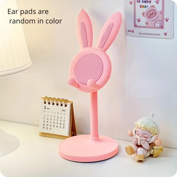 Cute%20Cartoon%20Bunny%20Phone%20Stand%20-%20Adjustable%20&%20Compatible%20With%20IPhone,%20Kindle,%20IPad,%20Switch,%20Tablet%20&%20More!%20-%20Image%203