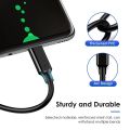 USB 3.2 10Gbps 3A 60W QC 3.0 Type C Cable USB A to Type-C 3.2 Gen2 Cable Data Transfer USB C SSD Hard Disk Cable Fast Charging. 