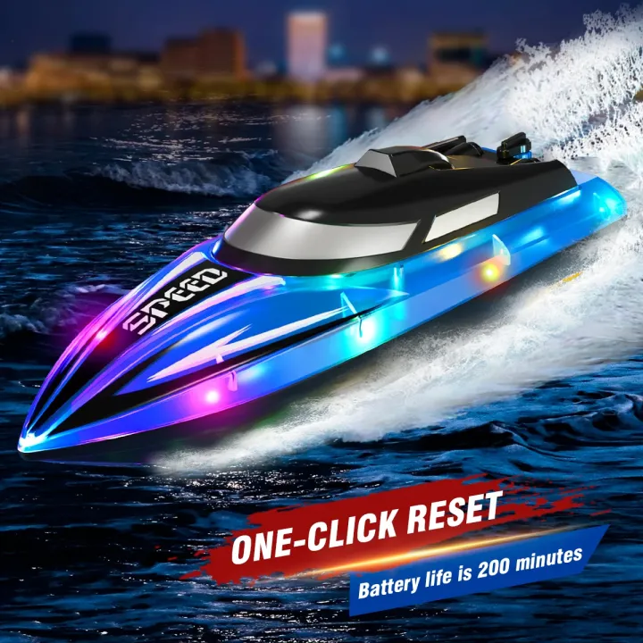 Rc%20Boat%202.4G%20High%20Speed%20Remote%20Control%20Racing%20Ship%20with%20Light%20Waterproof%20Rc%20Speedboat%20Water%20Toys%20for%20Pool%20Lake%20Children%20%20-%20Image%204
