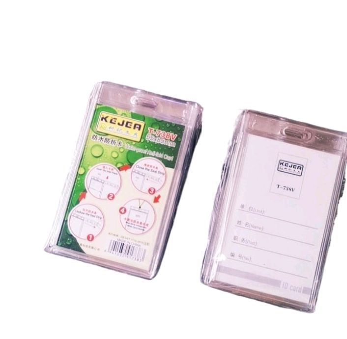 50%20Pcs%20Original%20ID%20Card%20Holder%20KEJER%20Transparent%20/%20ID%20Card%20Cover%20For%20Office%20,%20School,%20Organizations%20&%20Multipurpose%20Use%20-%20Image%202