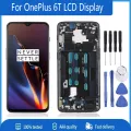 6.41" AAA+++ AMOLED For OnePlus 6T LCD Display Touch Screen Digitizer Assembly Display For OnePlus 6T LCD Replacement. 