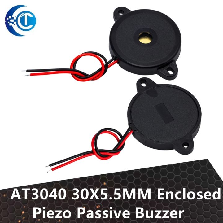 Buzzer Element 30X5.5MM Enclosed Piezo Passive Buzzer Element W/Wires AT3040 | Daraz.lk