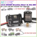 NEEBRC 1212 3500KV Outrunner Brushless Motor FAM32 25A Metal ESC for 1/18 TRX4M FCX18 1/24 FMS FCX24 SCX24 RC Crawler Car Parts. 