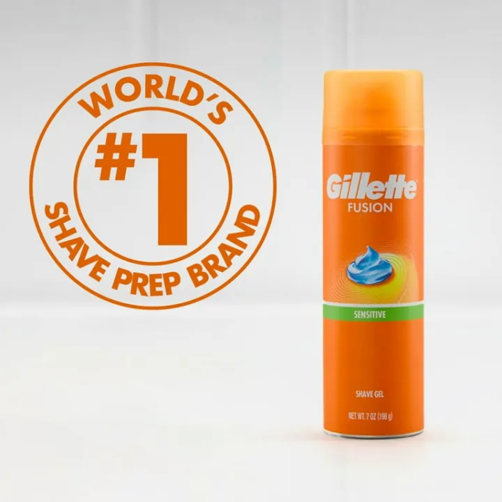 Gillette%20Fusion%20Ultra%20Sensitive%20Shave%20Gel%20for%20Men%20with%20Aloe%20Vera,%20200ml%20%20(2Pack)%20-%20Image%205