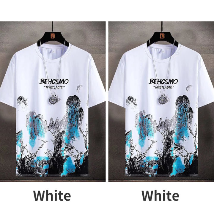2025%20Summer%20Thin%20Casual%20Men%20Set%20Manga%20Graffiti%20Tees%20T-Shirt+Shorts%202-Piece%20Comfortable%20and%20Breathable%20Men%20Top%20Print%20Tshirts%20Sets%20-%20Image%205