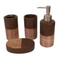4 pcs
Ceramic Set For Bathroom. 