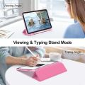 For iPad 11th 12th A19 Case 10th Gen With Pencil Holder Funda iPad Air 11 13 M4 pro 11 12.9 4 5 10.9 10.2 Smart Glittering Cover.