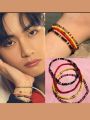 Bts kim taehyung colorful bracelet set. 
