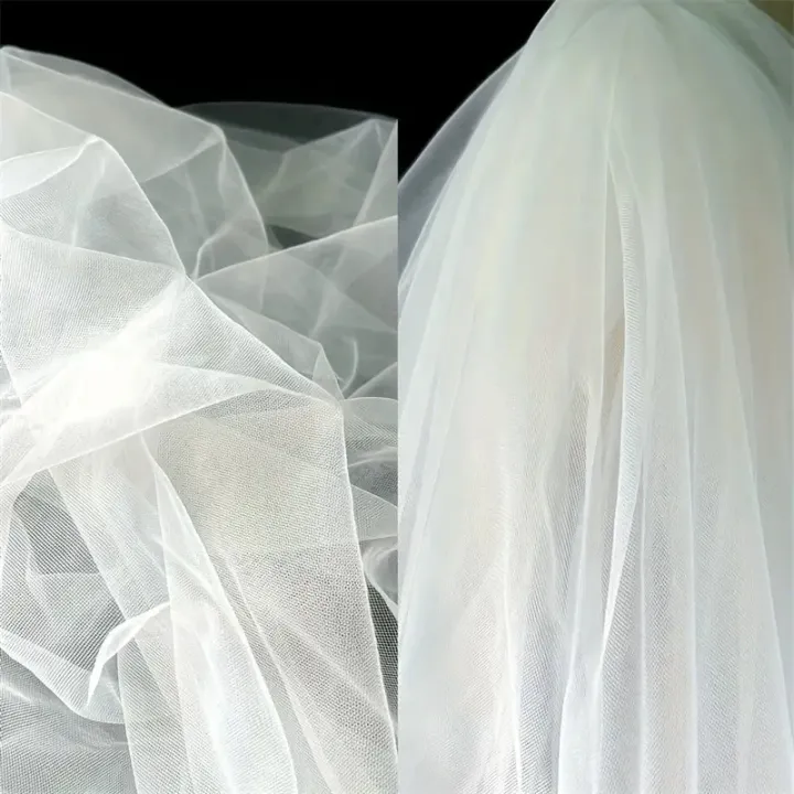 1yard/3yards/5yards160cm%20Wide%20Soft%20Tull%20Mesh%20Fabric%20Encryption%20American%20DIY%20Gauze%20Swiss%20Net%20Fabric%20For%20Wedding%20Dress%20Clothing%20-%20Image%203