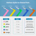 Angled Interdental Brush For Orthodontic Braces Micro Soft Brush For Dental Brackets Cleaning L Shaped Short Handle Brushes. 