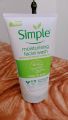 SIMPLE - moisturizing face wash.