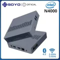 SOYO M2 Air Mini PC: Powerful 6GB RAM, 128GB EMMC, Intel N4000, Windows 11 Pro - Compact & Ideal for Home, Business & Gaming. 