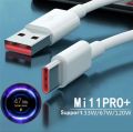 100% Original Xiaomi 120w, 67w, 33w, Turbo Charger Cable 33 Watt 67 Watt 120 Watt Fast Charging 6A For Redmi Note 13, 12/11S/ Note 10/ Note 10 Pro/10S/Note 9 Pro. 