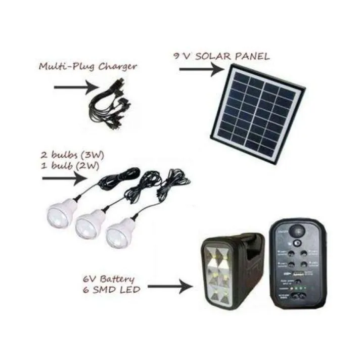 GDLITE%20Solar%20Lighting%20Kit%20Inverter%20Light%20With%20Solar%20Charging%20System%20With%203%20Bulbs%20GD-8017A%20Emergency%20Solar%20Light%20-%20Image%202