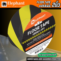 Elephant (yellow-black) factory floor PVC vinyl barrier tape 2 "x 45 yards (1 roll). 