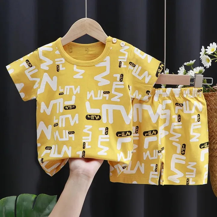 Kids%20Clothes%20Set%20Baby%20Boy/Girl%20T-Shirt%20+%20Shorts%20Summer%20Clothing%20Cotton%20Cartoon%20Casual%20Boys%20Tracksuit%20Children%20Baby%20Clothes%20Set%20-%20Image%205