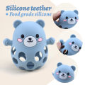Silicone Bear Gum Easy to Grasp Grinding Exercise Toy.
