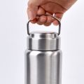 450-1500ml Stainless Steel Water Bottle Single Wall Bottle Large Capacity Big Mouth Flasks with Lid Cycling Drinkware Sports. 