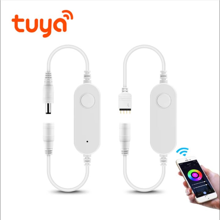Dimmable%20Smart%20Led%20Switch%20RGB%20Controller,Tuya%20LED%20Strip%20Controller,Smart%20Wifi%20Dimmer%20for%2012V%205050/2835%20COB%20LED%20Tape%20Neon%20Light%20-%20Image%202