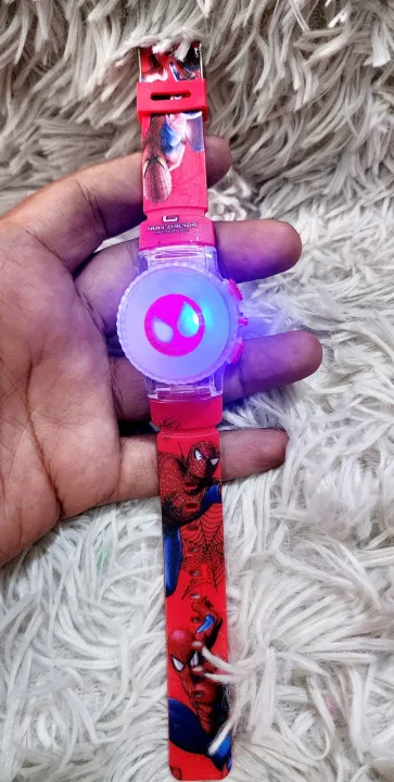 KIds%20watch%20spinner%20lighting%20spiderman%20cool%20fun%20watch%20-%20Image%202