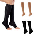 Compression Socks S-XXL Medical Prevent Varicose Veins Toeless Support Hose for Women Men 1 Pairs. 