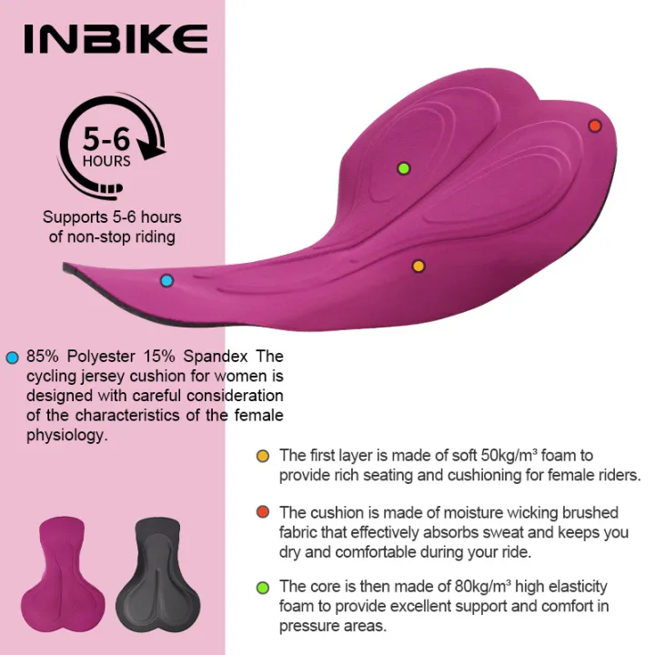 INBIKE%20Cycling%20Shorts%20Women's%202025%20New%20Spring%20Summer%20MTB%20Pants%20Pad%20Shorts%20Breathable%20Sweat-Wicking%20Mountain%20Road%20Bike%20Clothing%20-%20Image%202