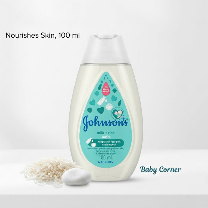 Johnson's Baby Head to Toe Wash 100ml Tear Free Gentle Bath Time Formula for Kids