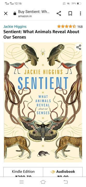 Sentient -What Animals Reveal About Our Senses | Daraz.com.np
