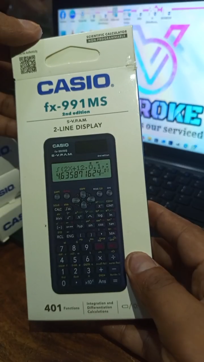 Scientific calculator Casio 𝐅𝐗 𝟗𝟗𝟏𝐌𝐒 2nd edition