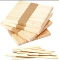 Ice Cream Sticks, Popsicle Sticks, Natural Wood For Craft Work 50 PCs. 