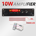 AudioPro DC 5V 10W Bluetooth 5.0 Amplifier Board MP3 Decoder with USB/TF/FM for Car Audio Portable Speaker. 
